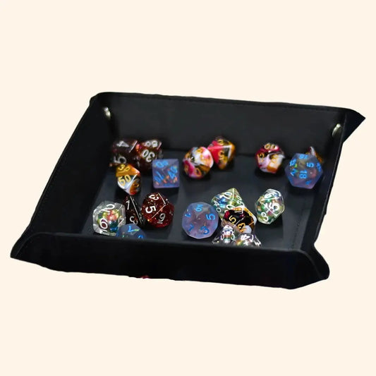 Foldable Square Dice Tray - Out of Play Board Game Accessories