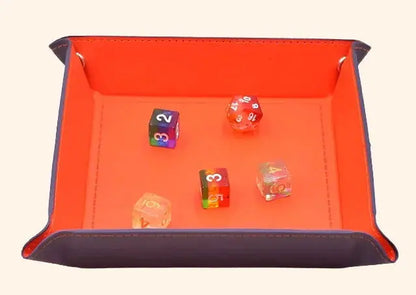 Foldable Square Dice Tray - Out of Play Board Game Accessories