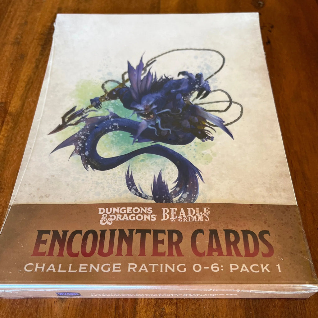 Encounter Cards (D&D) - Challenge Rating 0-6 PACK 1 - Out of Play
