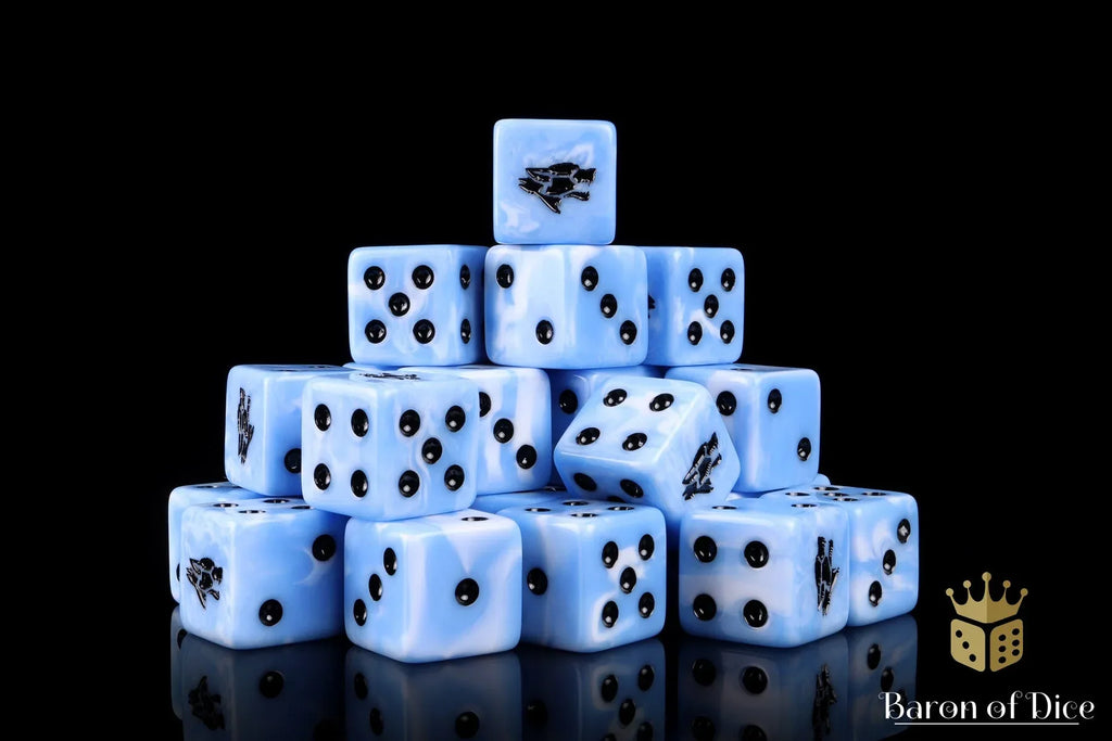 Frost Wolf Dice - Out of Play