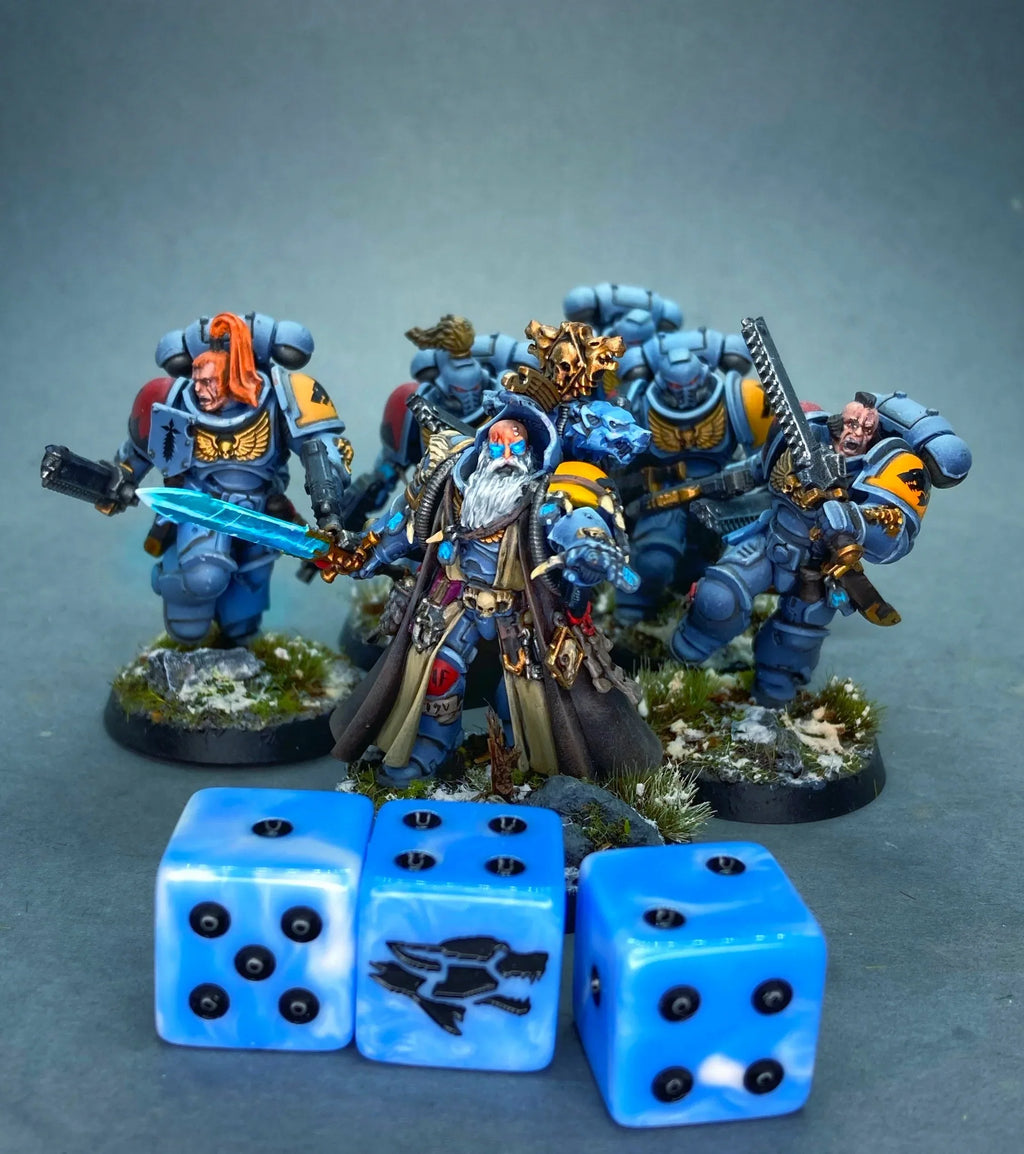 Frost Wolf Dice - Out of Play