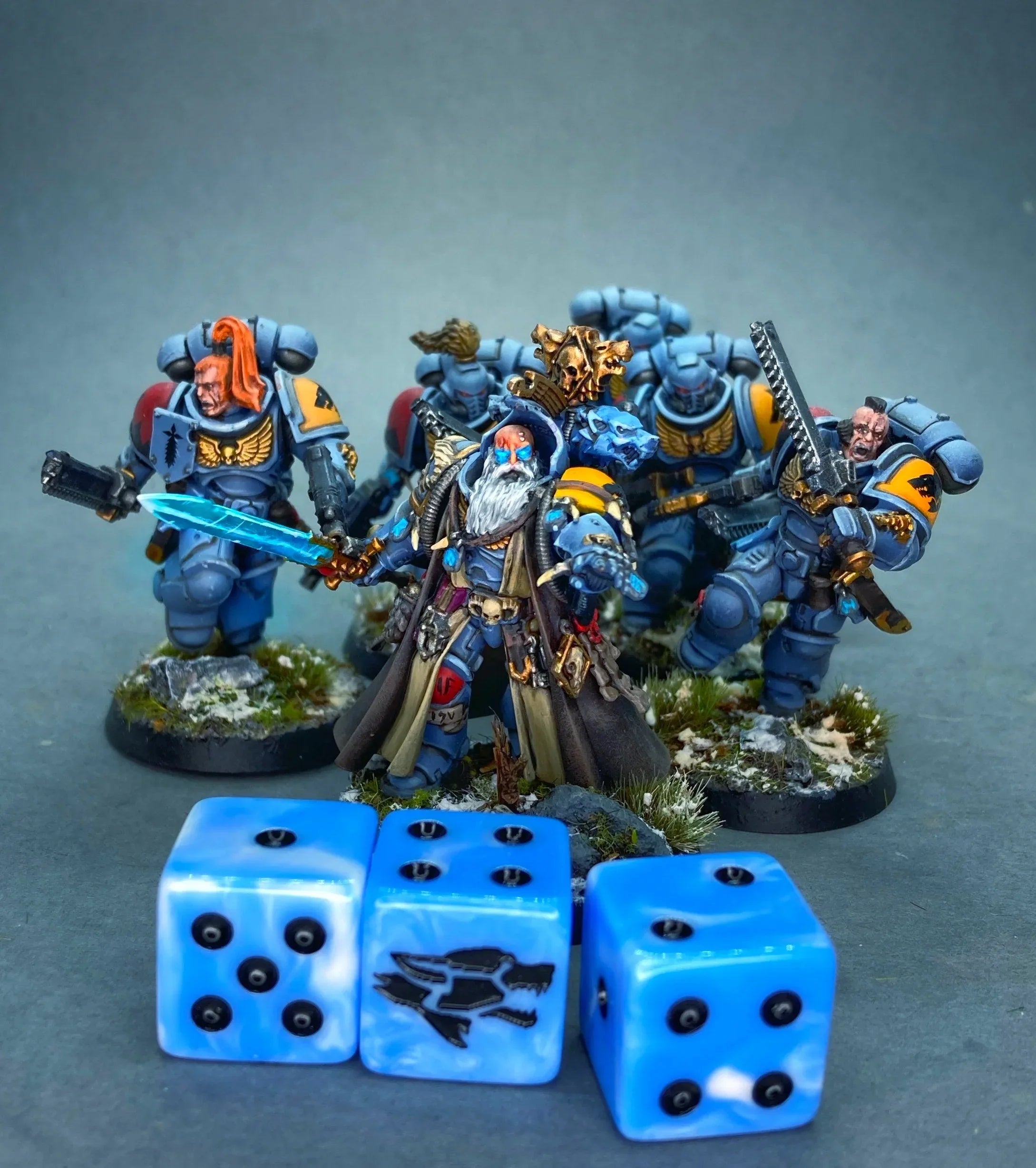Frost Wolf Dice - Out of Play