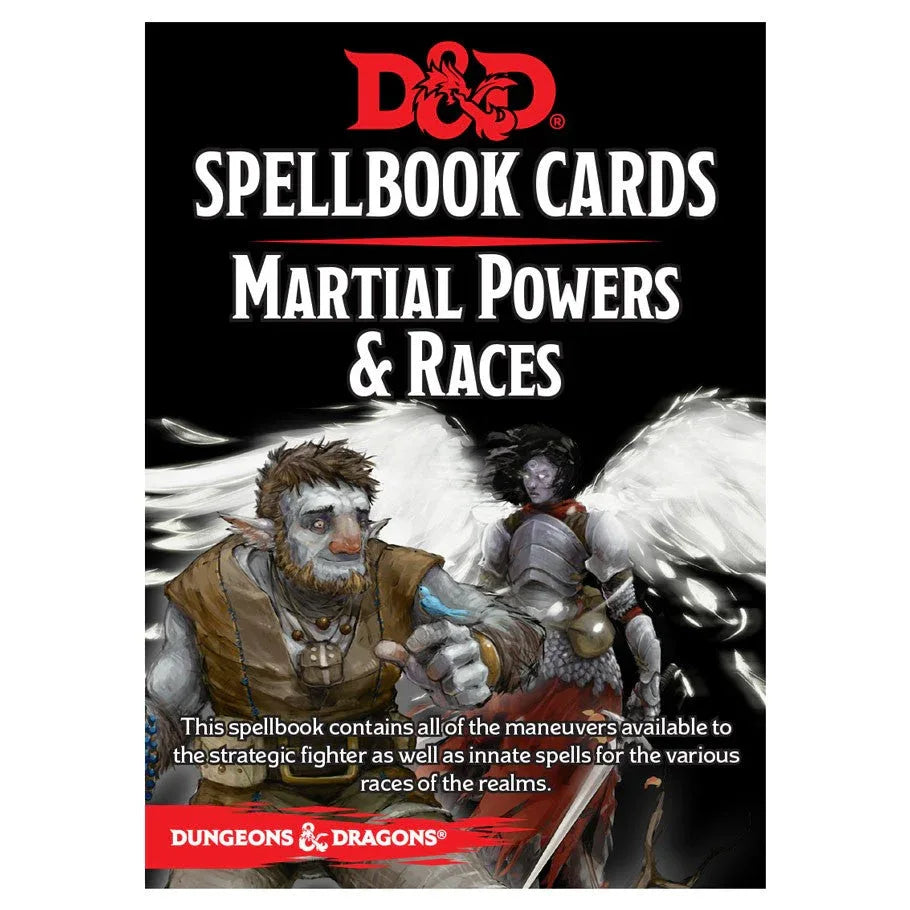 D&D Spellbook Cards: Martial Powers & Races - Out of Play