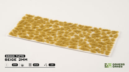 Gamers Grass - Grass Tuft - Beige (2mm) - Out of Play