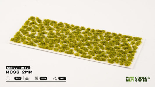 Gamers Grass - Grass Tuft - Moss (2mm) - Out of Play