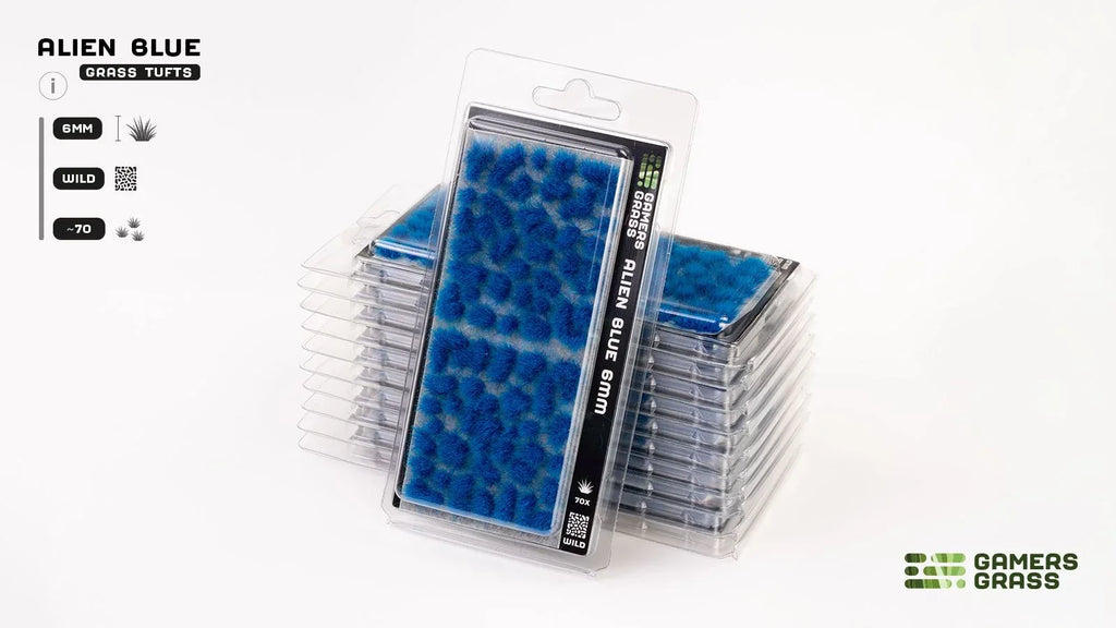 Gamers Grass - Alien Tuft - Alien Blue - Out of Play