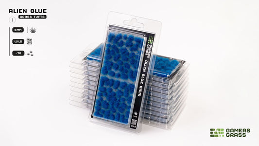 Gamers Grass - Alien Tuft - Alien Blue - Out of Play