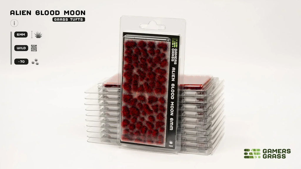 Gamers Grass - Alien Tuft - Alien Blood Moon - Out of Play