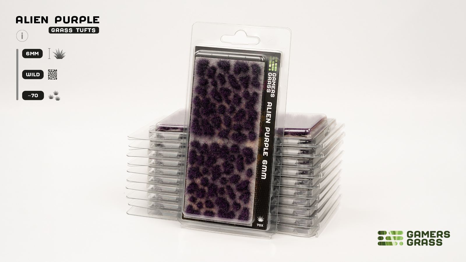 Gamers Grass - Alien Tuft - Alien Purple - Out of Play