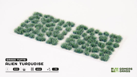 Gamers Grass - Alien Tuft - Alien Turquoise - Out of Play