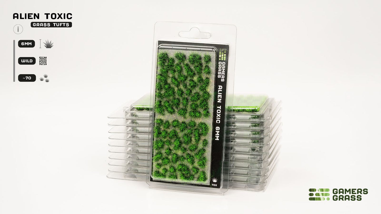 Gamers Grass - Alien Tuft - Alien Toxic - Out of Play