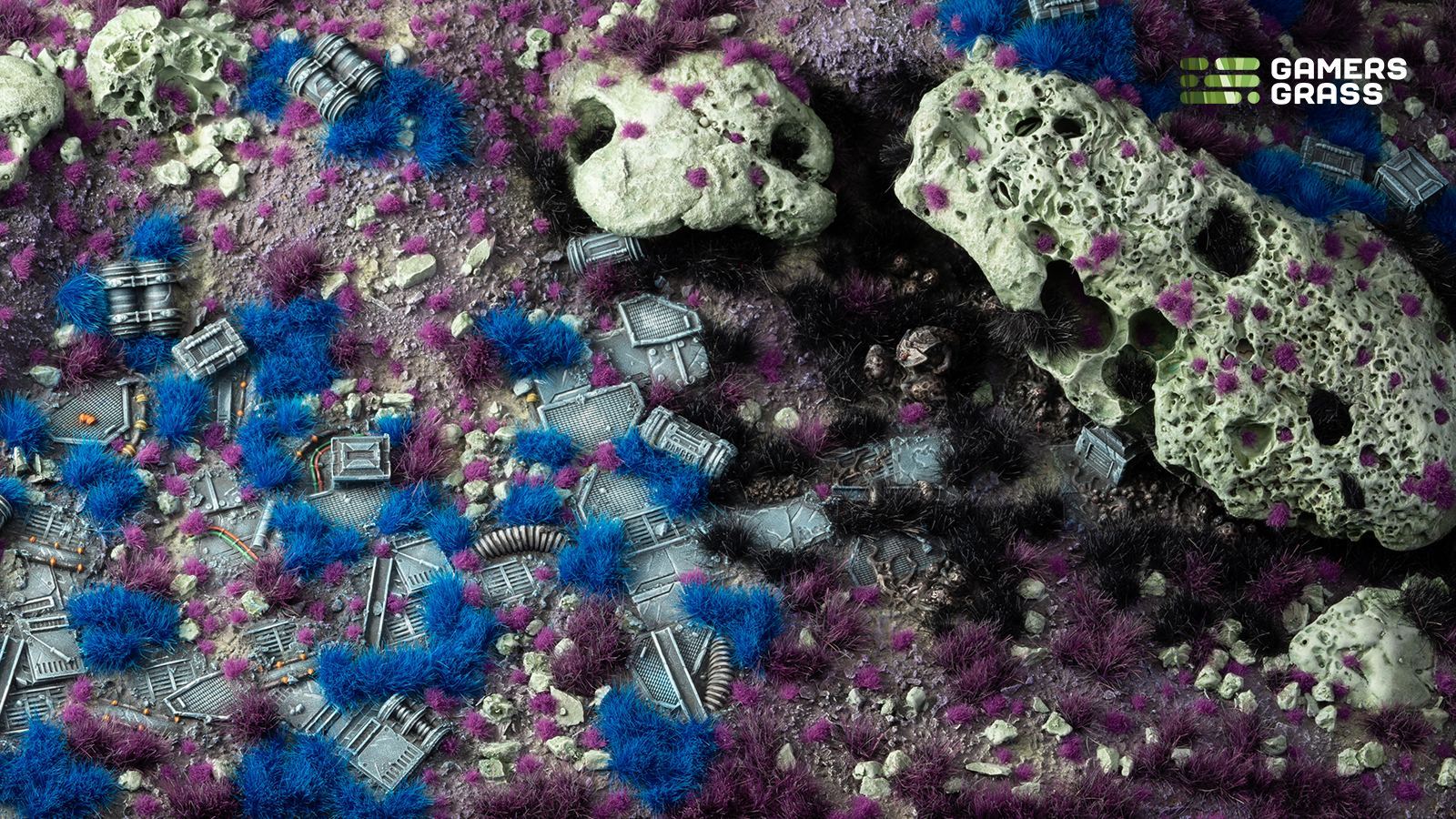 Gamers Grass - Tuft Starter Box - Alien Grass - Out of Play