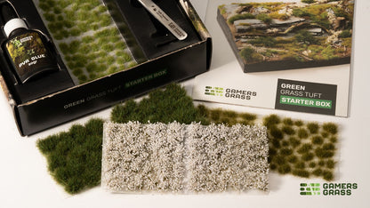 Gamers Grass - Tuft Starter Box - Green Grass - Out of Play