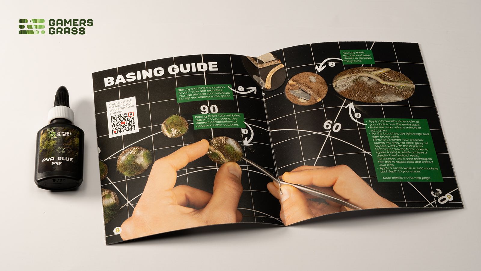 Gamers Grass - Tuft Starter Box - Green Grass - Out of Play