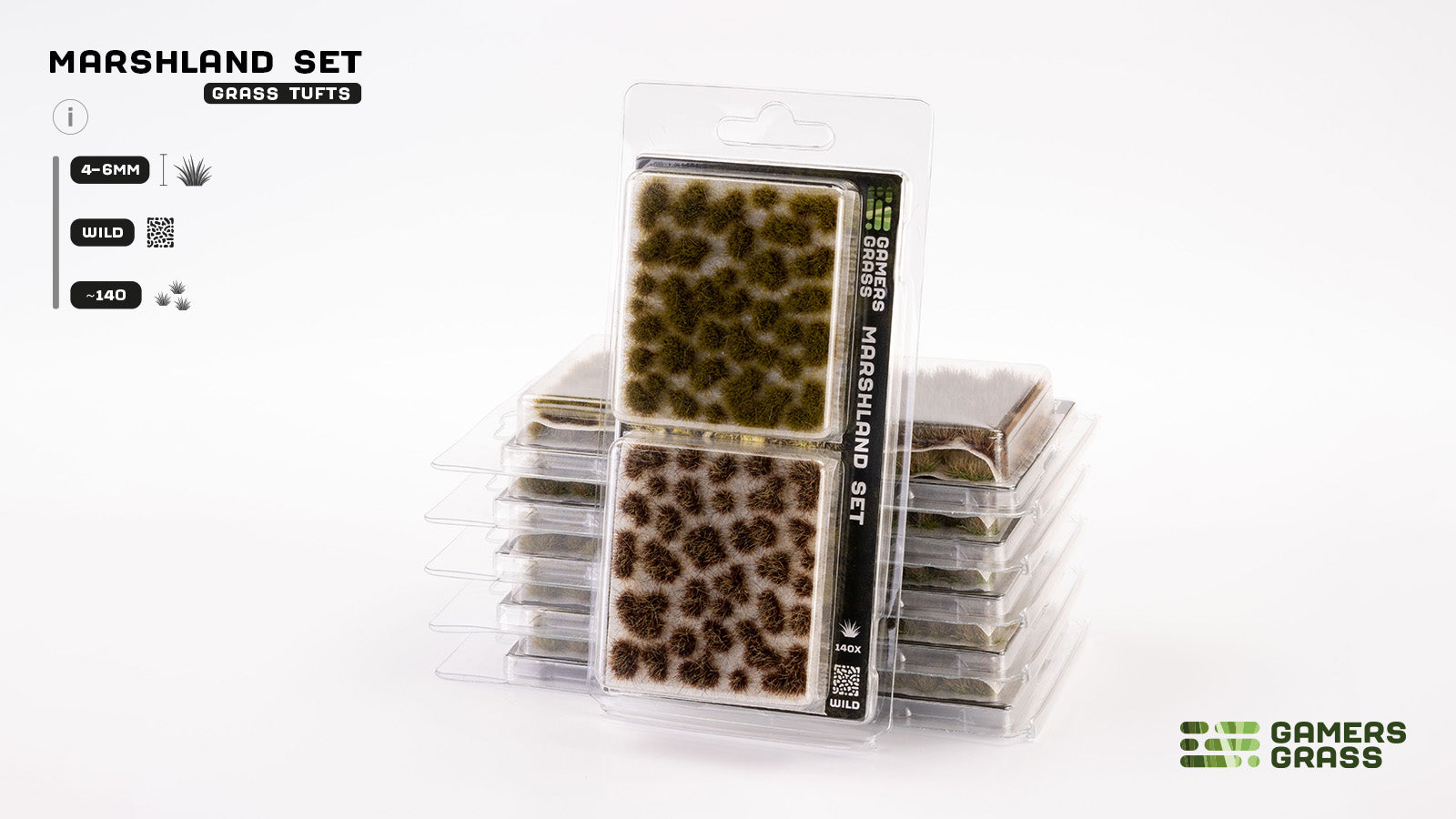 Gamers Grass - Grass Tuft Set - Marshland - Out of Play