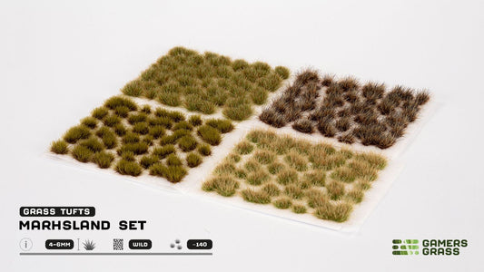 Gamers Grass - Grass Tuft Set - Marshland - Out of Play