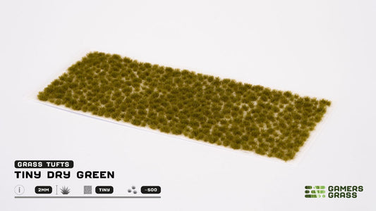 Gamers Grass - Tiny Tufts - Dry Green - Out of Play