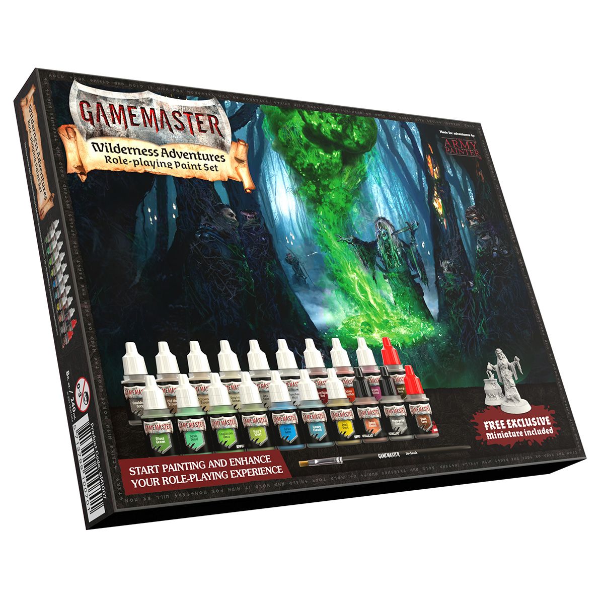 The Army Painter - GAMEMASTER: Wilderness Adventures RPG Paint Set - Out of Play