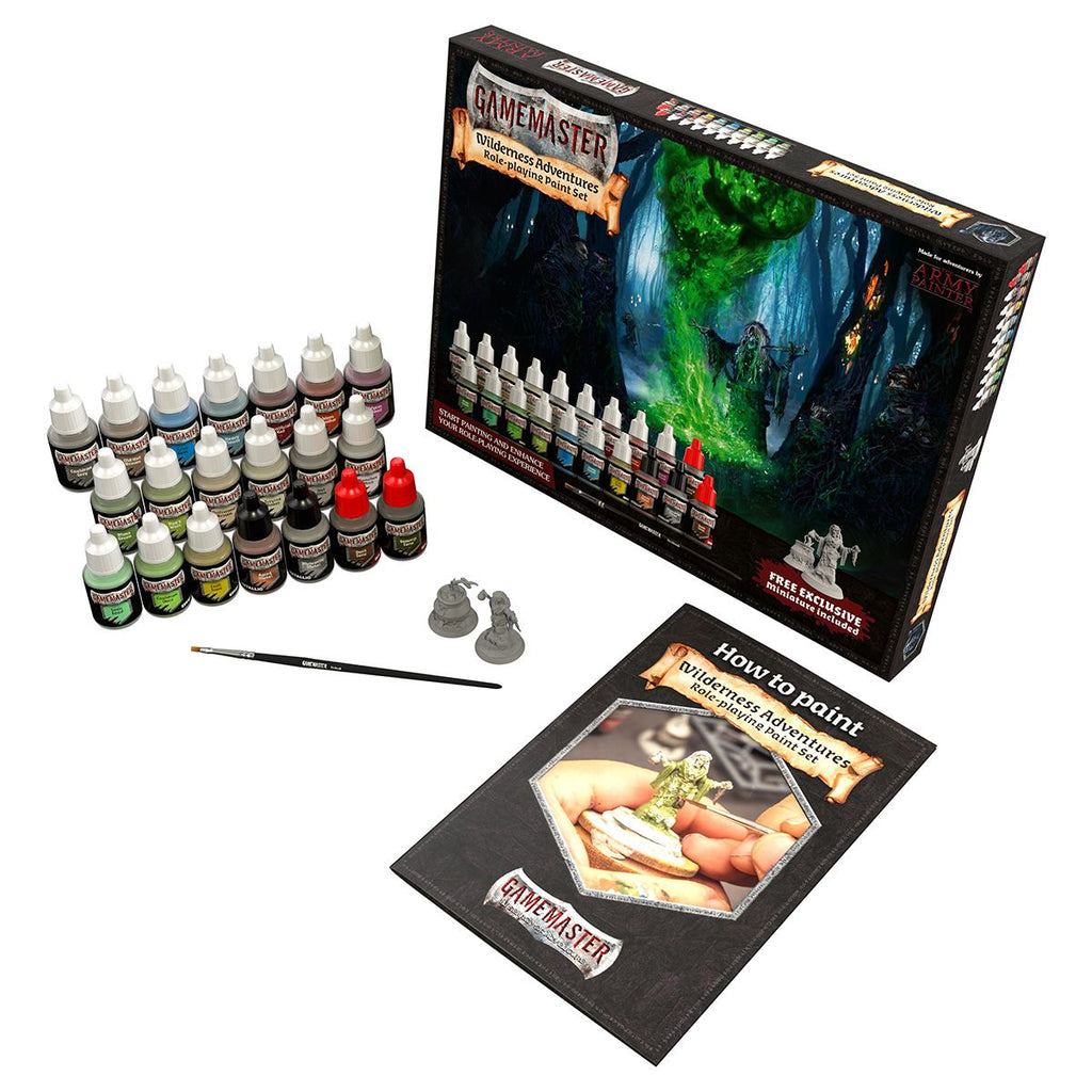 The Army Painter - GAMEMASTER: Wilderness Adventures RPG Paint Set - Out of Play