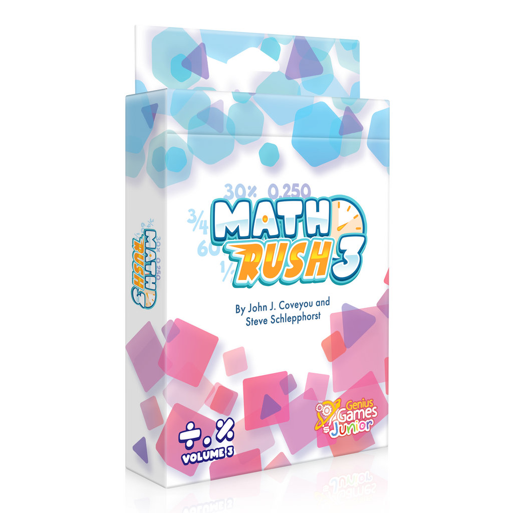 Math Rush 3: Fractions, Decimals & Percentages | A Cooperative Time-Based Educational Math Flash Card |STEM Game to Master Mental Math Skills