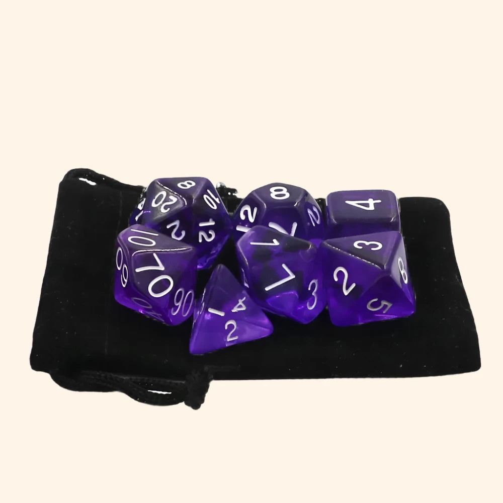 Gemstone Dice Collection - Out of Play Board Game Accessories