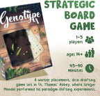 Genotype: A Mendelian Genetics Game | MENSA Recommended Strategy Board Game about the Science of Genetics, Punnett Squares and Gregor Mendel’s Pea Plants - Out of Play