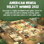 Genotype: A Mendelian Genetics Game | MENSA Recommended Strategy Board Game about the Science of Genetics, Punnett Squares and Gregor Mendel’s Pea Plants - Out of Play