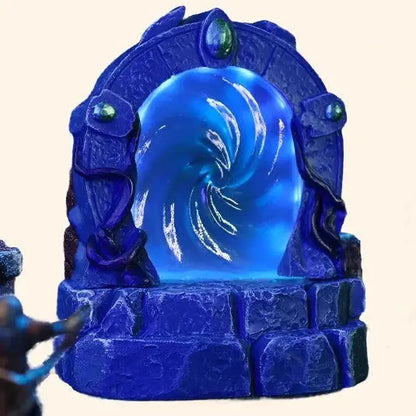 Glowing Portal Resin Miniature with Color-Changing LED Lights - Out of Play Board Game Accessories