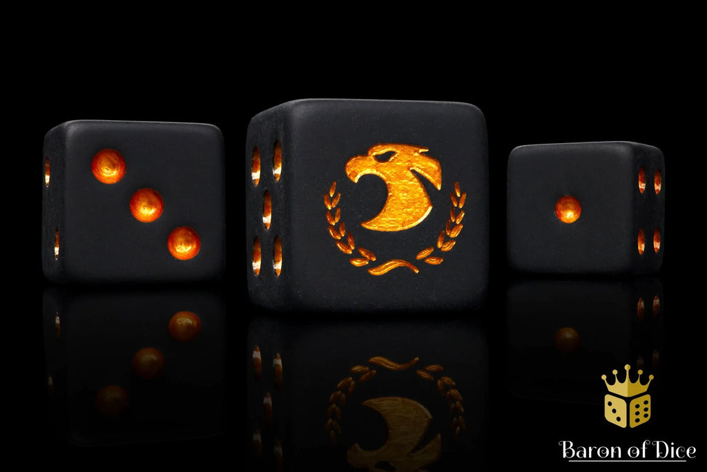 Golden Eagle Dice - Out of Play