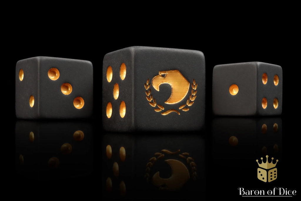 Golden Eagle Dice - Out of Play