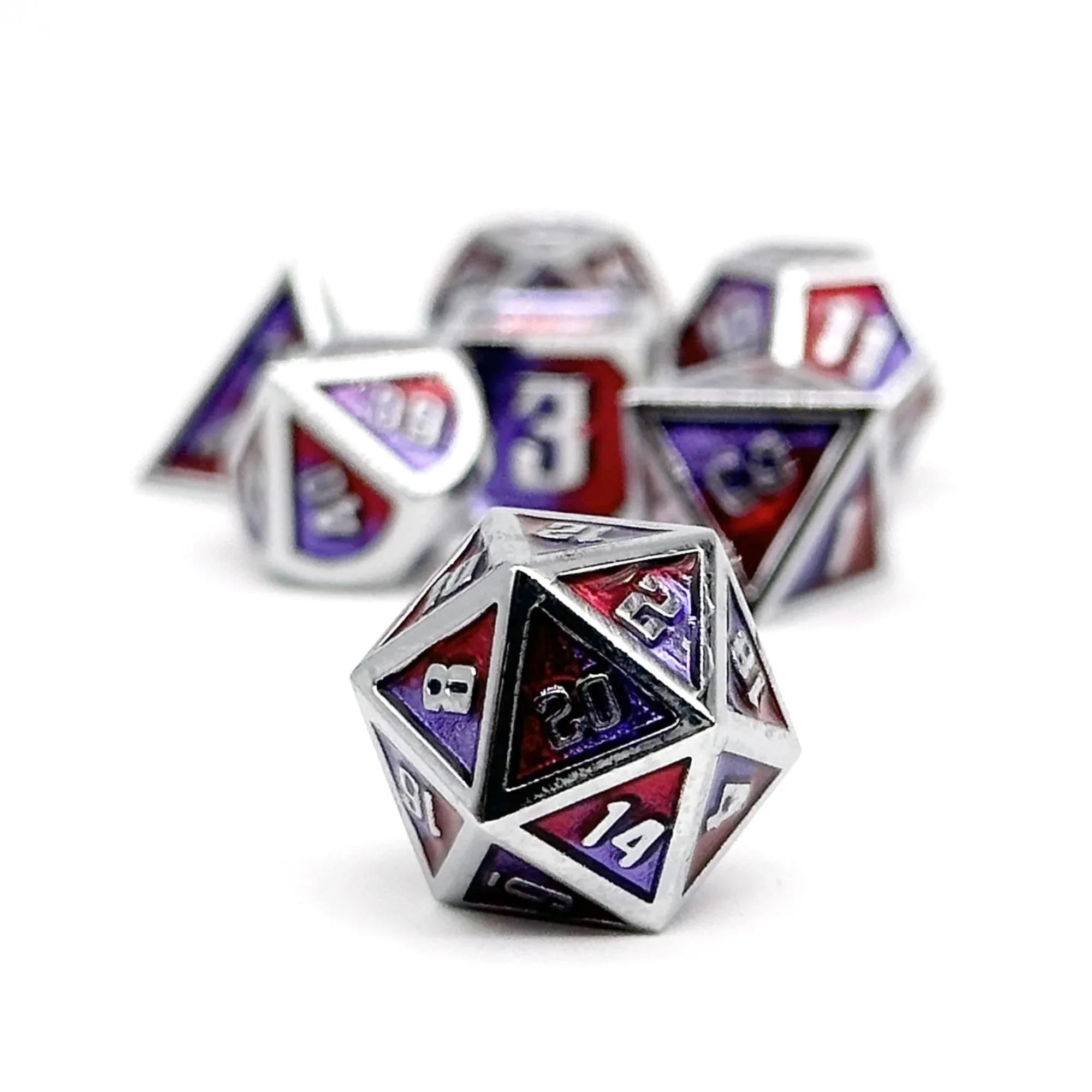 Gravestones - Ghost Reaper - Metal Dice Set - Out of Play
