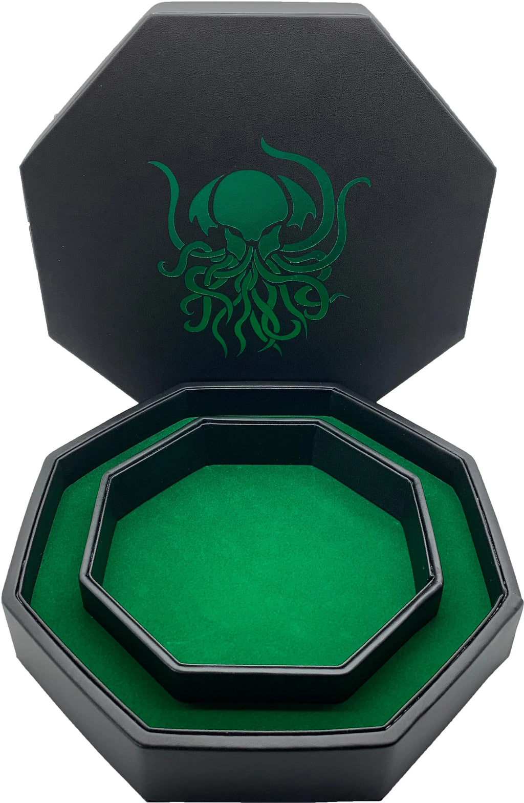 Green Cthulhu - Tray of Holding™ Dice Tray by Norse Foundry - Out of Play