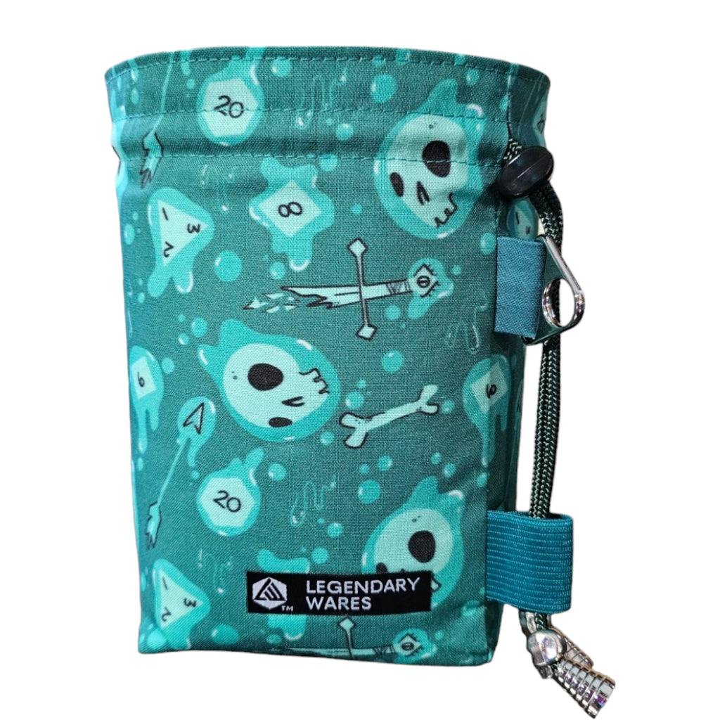 Green Gelationous Cube Dice Bags - Out of Play