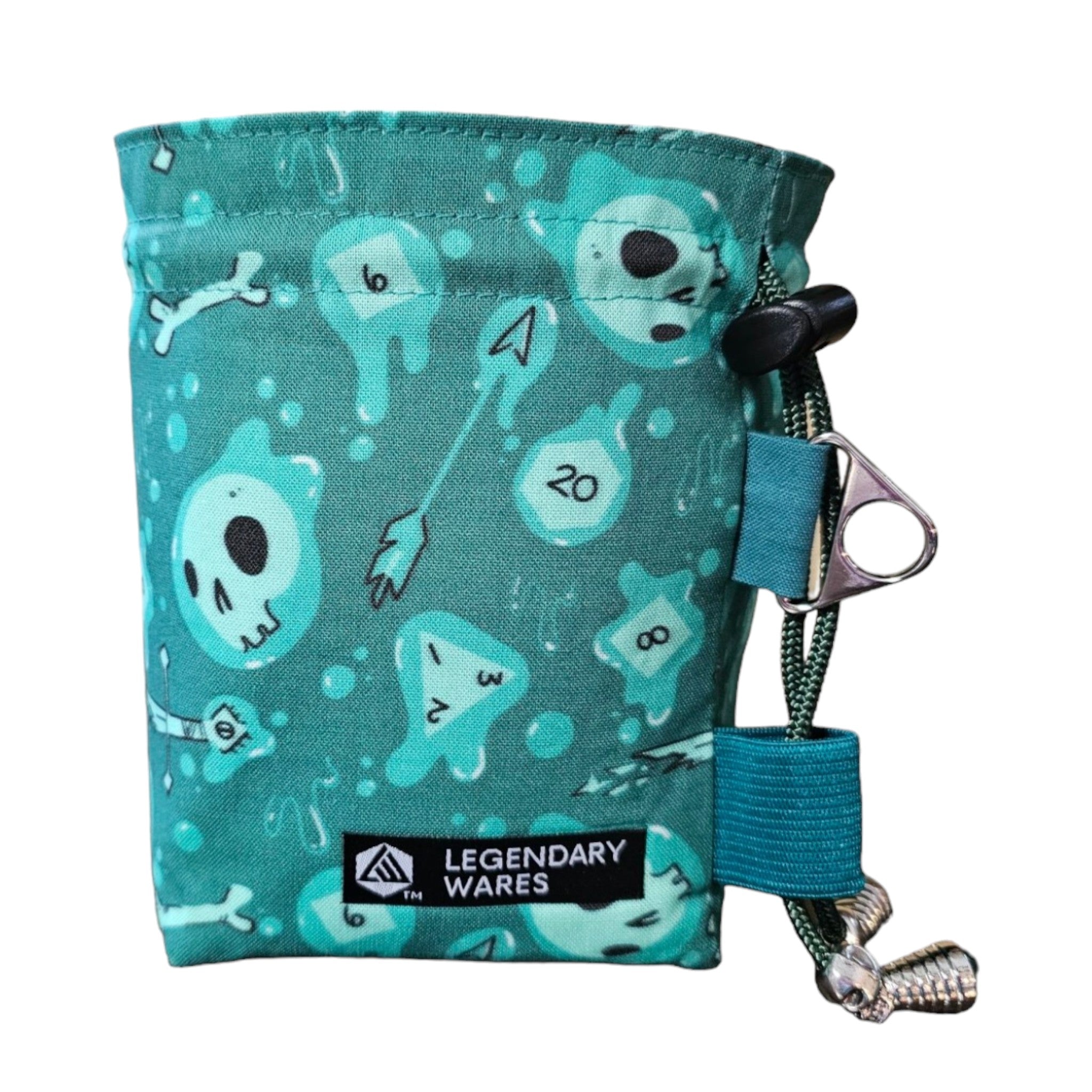 Green Gelationous Cube Dice Bags - Out of Play