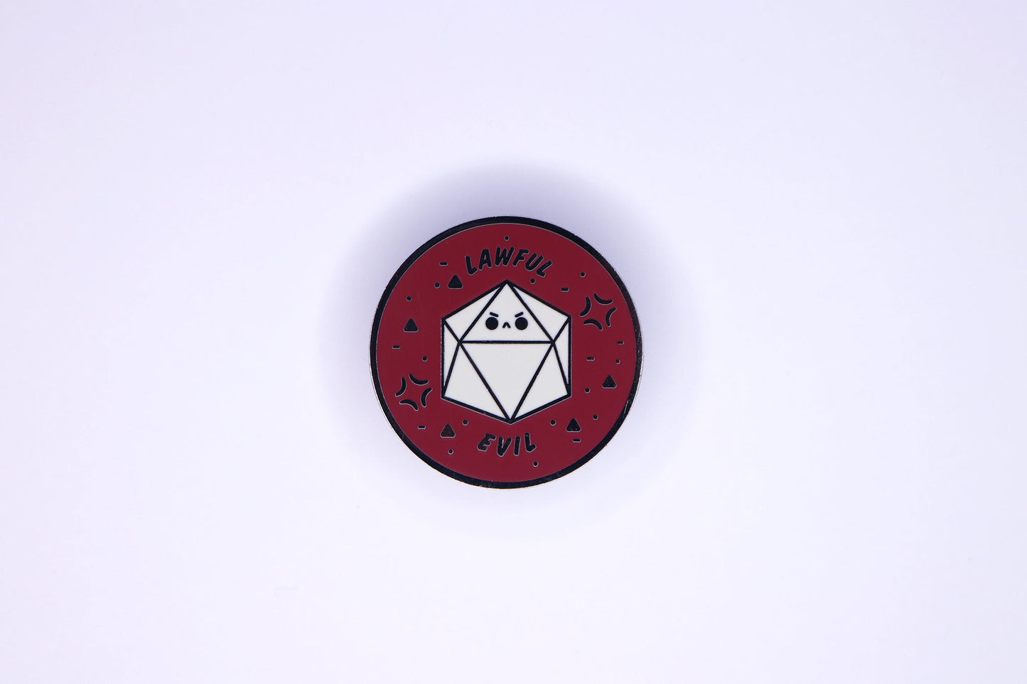 Lawful Evil Alignment Hard Enamel Pin