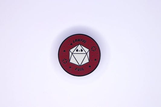 Lawful Evil Alignment Hard Enamel Pin