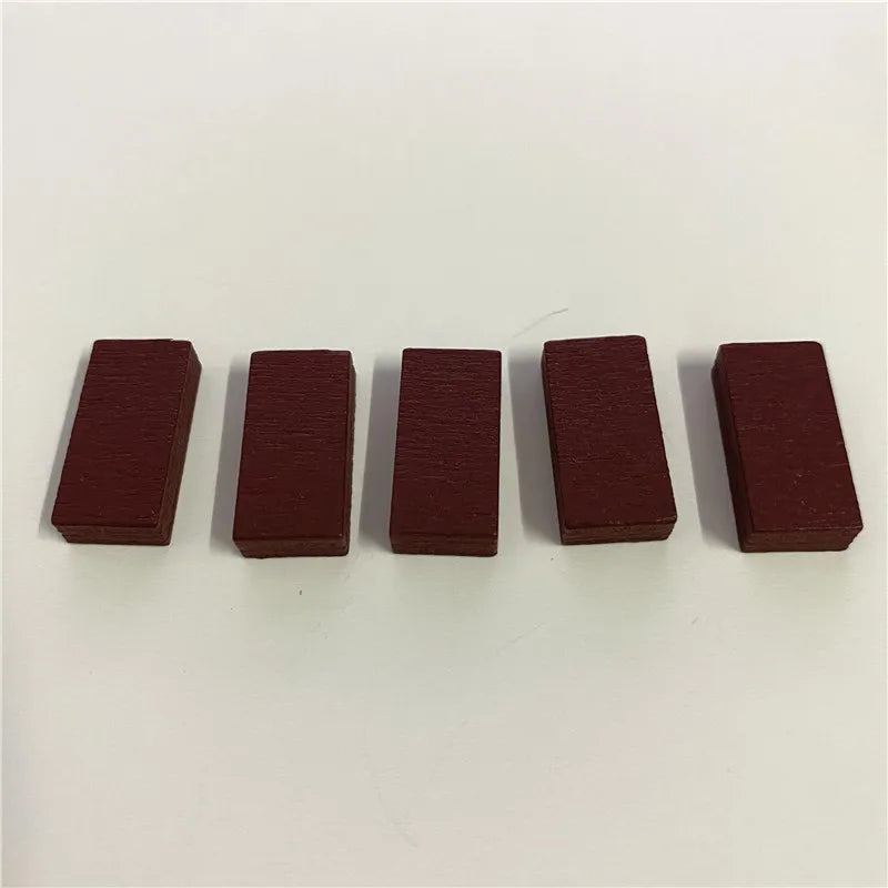 50Pcs Colorful Brick Cube Game pieces For Board Gamess