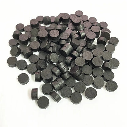 100Pcs With Bag Wooden Game Pieces