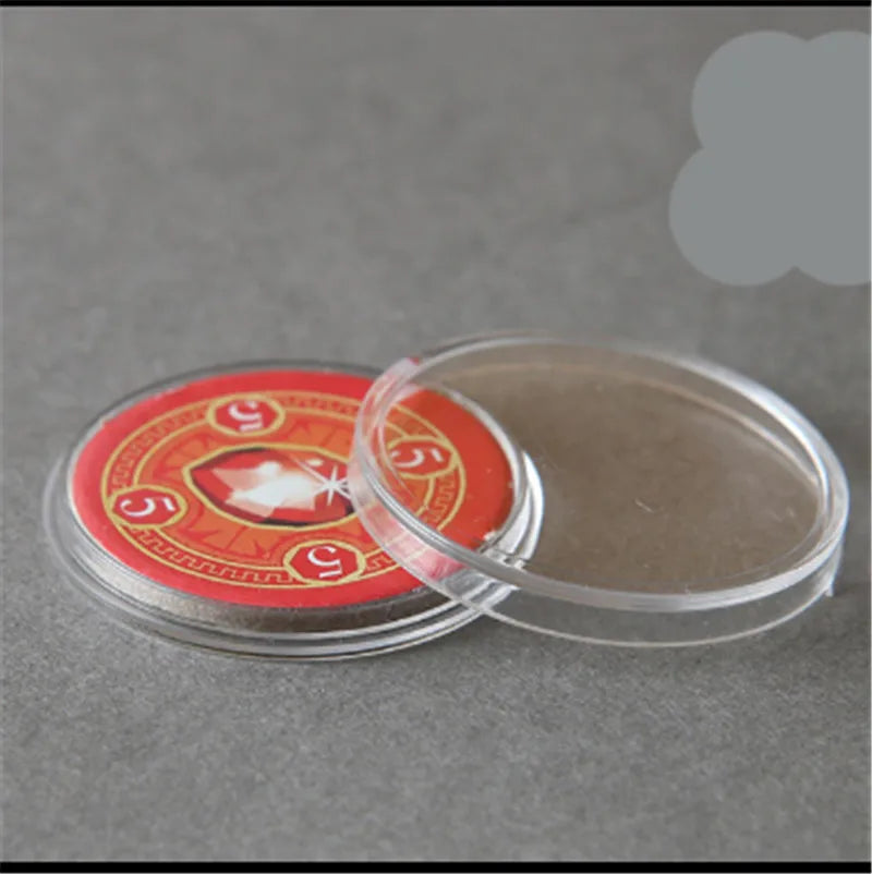 18-45mm Clear Plastic Containers For Tokens