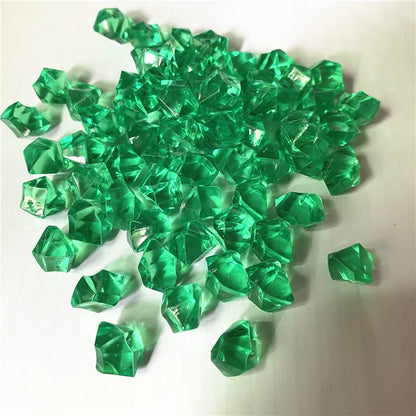 100PCS Acrylic Irregular Stone Game Pieces