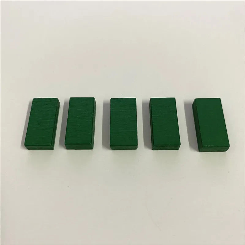 50Pcs Colorful Brick Cube Game pieces For Board Gamess