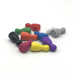 30Pcs Wood Pawns For Games