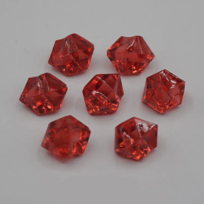 100PCS Acrylic Irregular Stone Game Pieces
