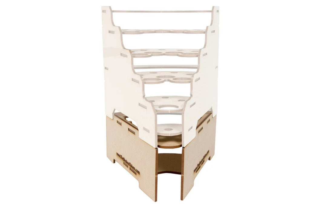 Modular Paint Rack - Riser 45 Degree Angle - Out of Play