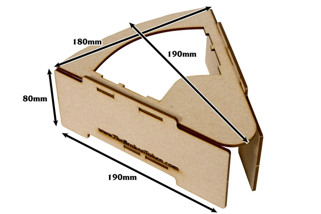 Modular Paint Rack - Riser 45 Degree Angle - Out of Play