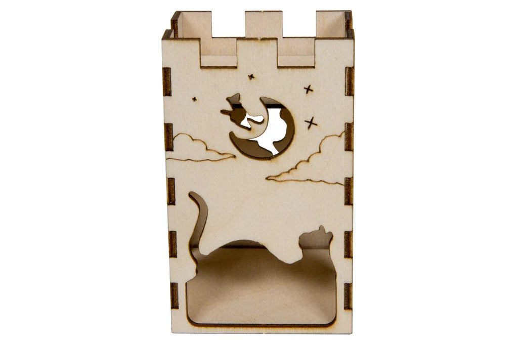 Holiday Dice Tower - Meowgical - Out of Play