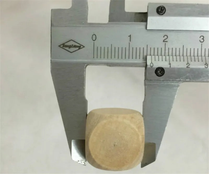 10pcs 6 Sided Blank Wood Dice For DIY Games