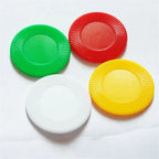 90Pcs Plastic Chips No Value Coins for Gaming