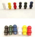 60Pcs Wood Peg Pawns For Board Games