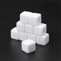 50Pcs Glossy D6 Blank Dice